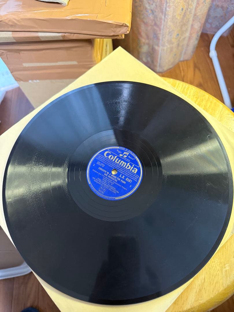 SP12in英盤４枚組 グリーグP協奏曲イ短調OP16 ディヌ・リパッティ