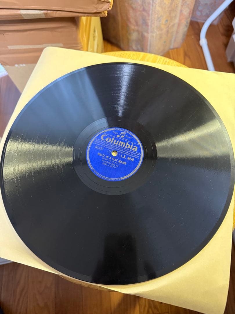 SP12in英盤４枚組 グリーグP協奏曲イ短調OP16 ディヌ・リパッティ