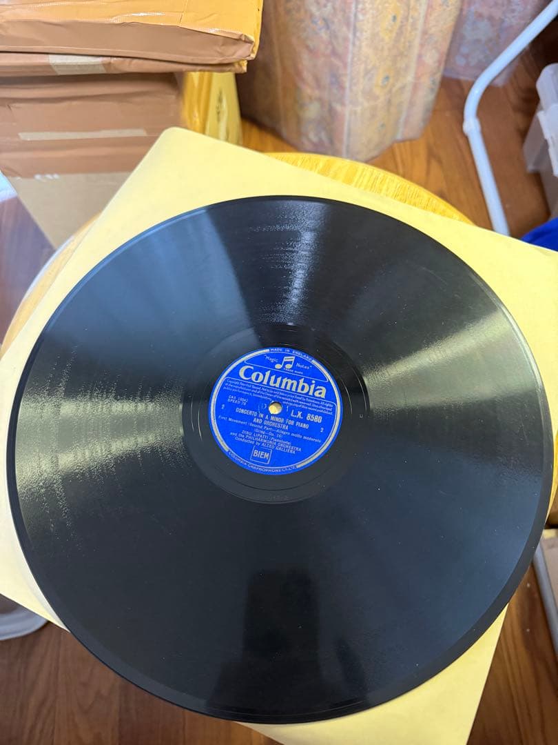 SP12in英盤４枚組 グリーグP協奏曲イ短調OP16 ディヌ・リパッティ