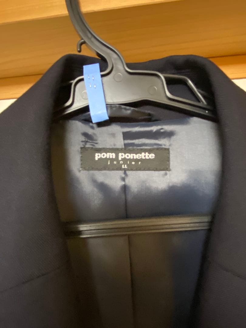 pom ponette junior卒服スカートスーツ上下　165cm
