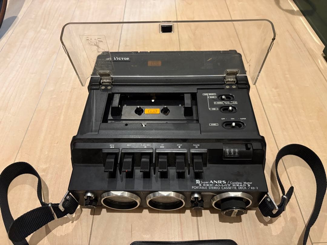 【希少品】　VICTOR KD-2 ナマロク用・コンポカセットデッキ