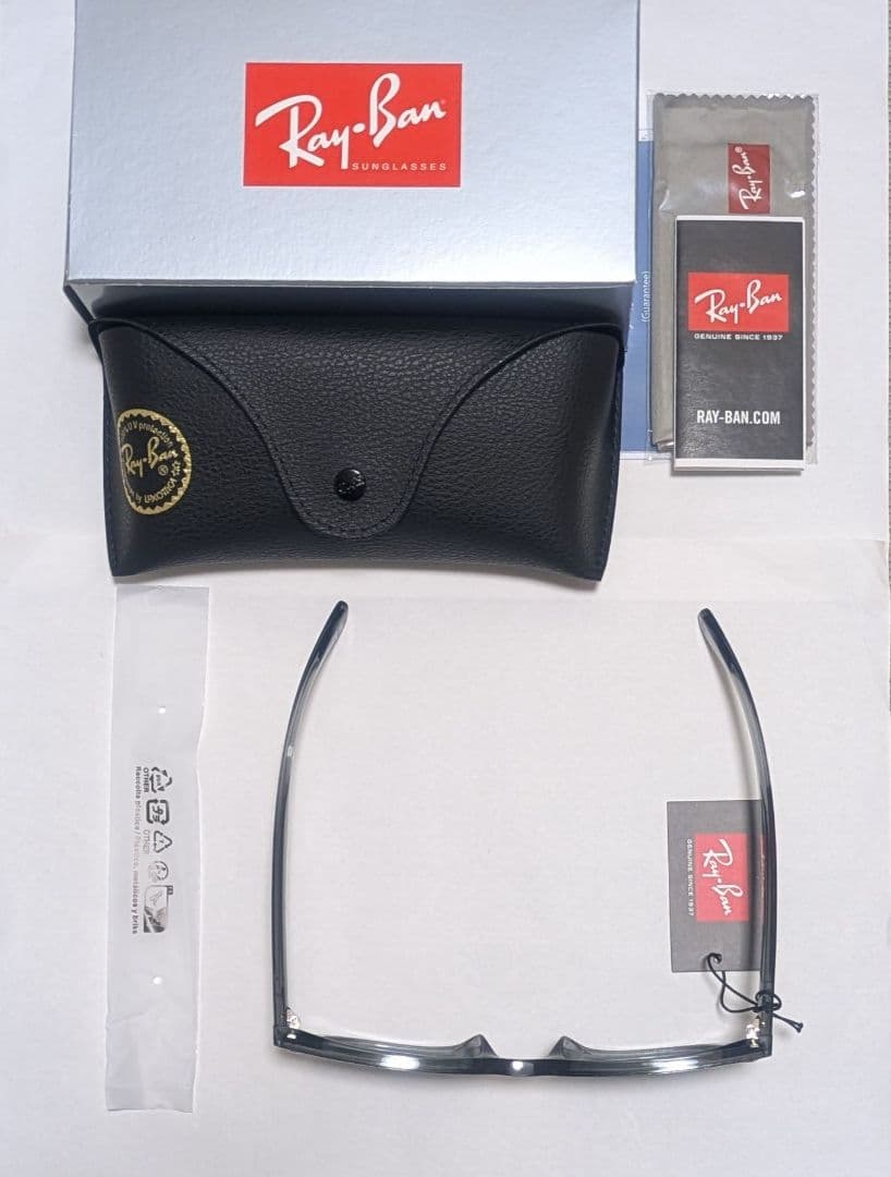 【新品】レイバン RB4391D 645087 65サイズ クリアグレー