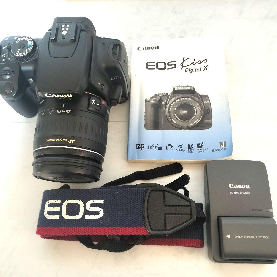 Canon EOS Kiss Digital X 一眼レフバッテリー充電器説明書