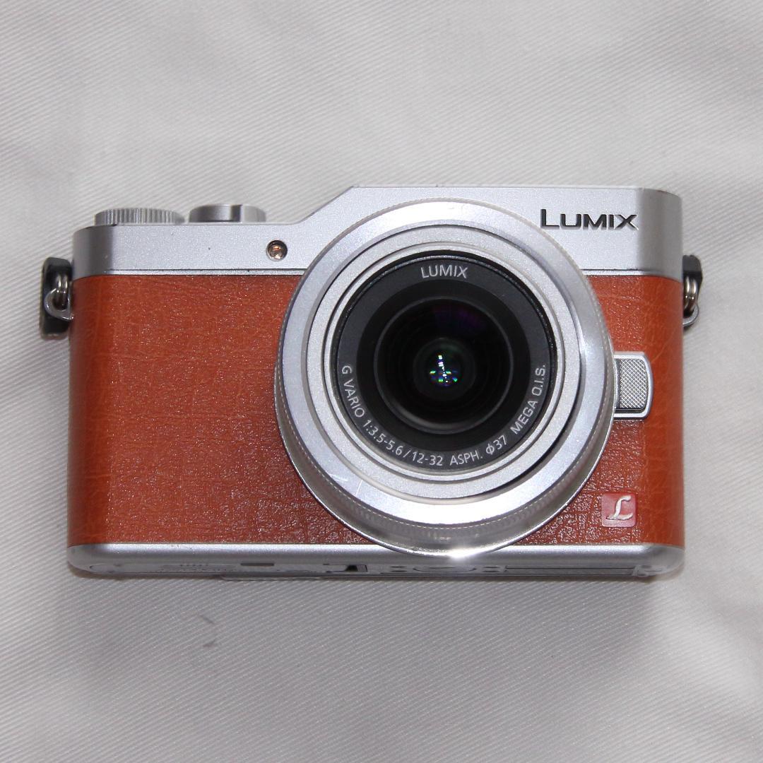 LUMIX ミラーレス一眼 オレンジ DC-GF9 交換レンズ３本付き