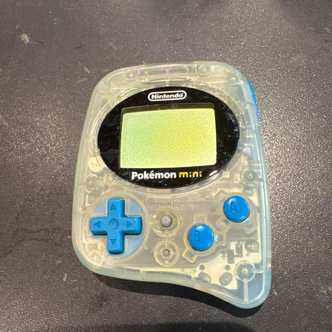 【ジャンク品】ポケモンミニ本体、パーティミニとパズルコレクションカートリッジ