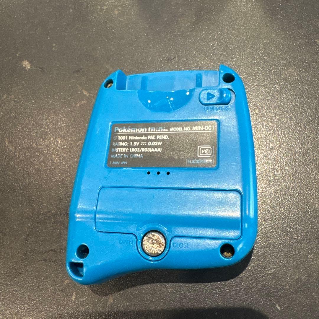 【ジャンク品】ポケモンミニ本体、パーティミニとパズルコレクションカートリッジ