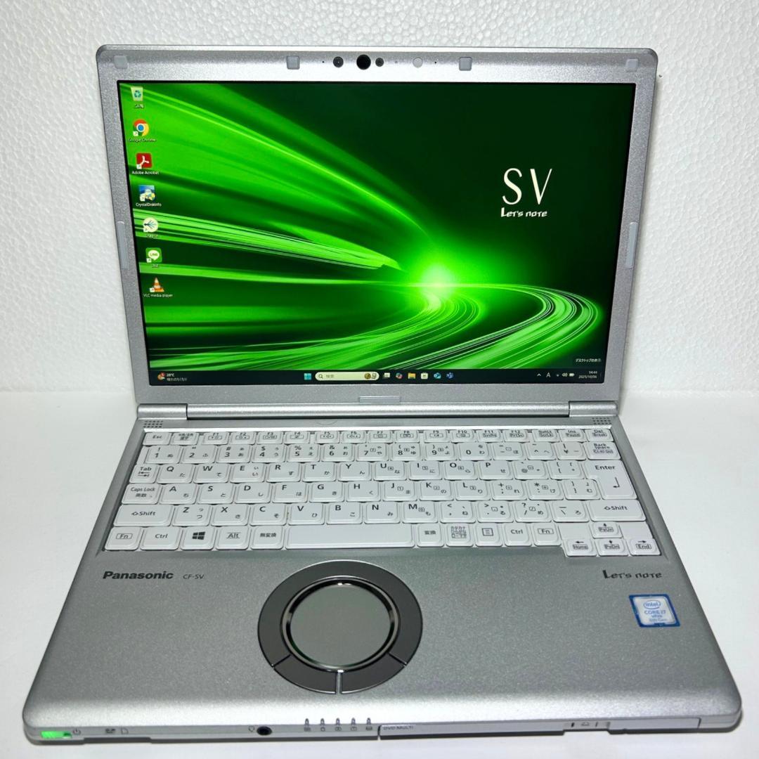 バッテリー超優秀✨レッツノート SV8✨i7×16GB×新品SSD512GB