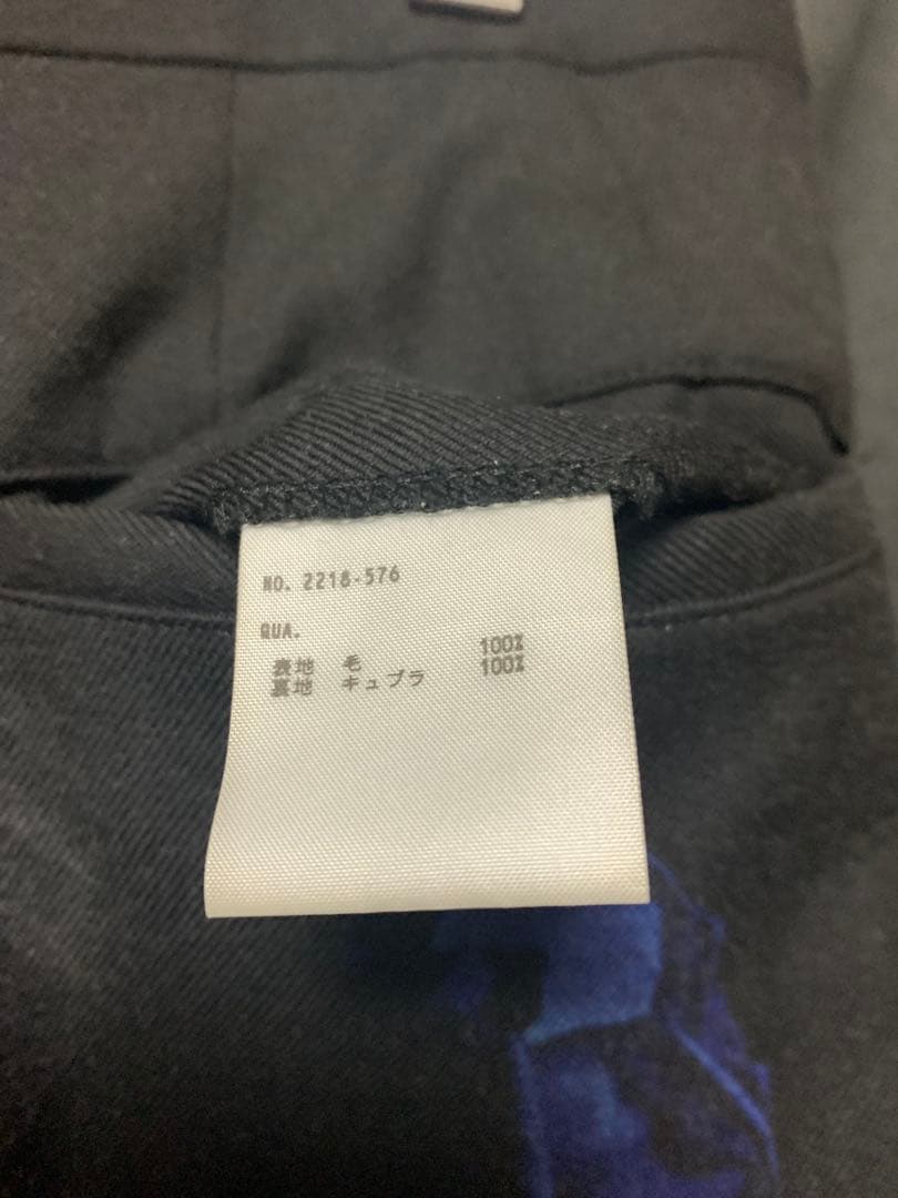 LAD MUSICIAN 18AW スラックス　黒青