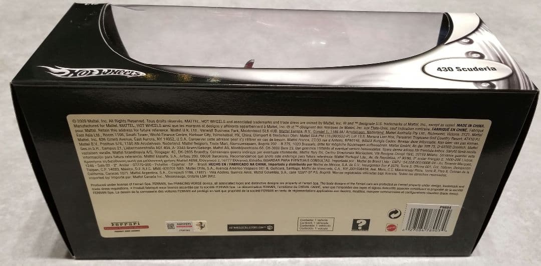 【レア美品】1/18 マテル フェラーリ 430スクーデリア　カスタム