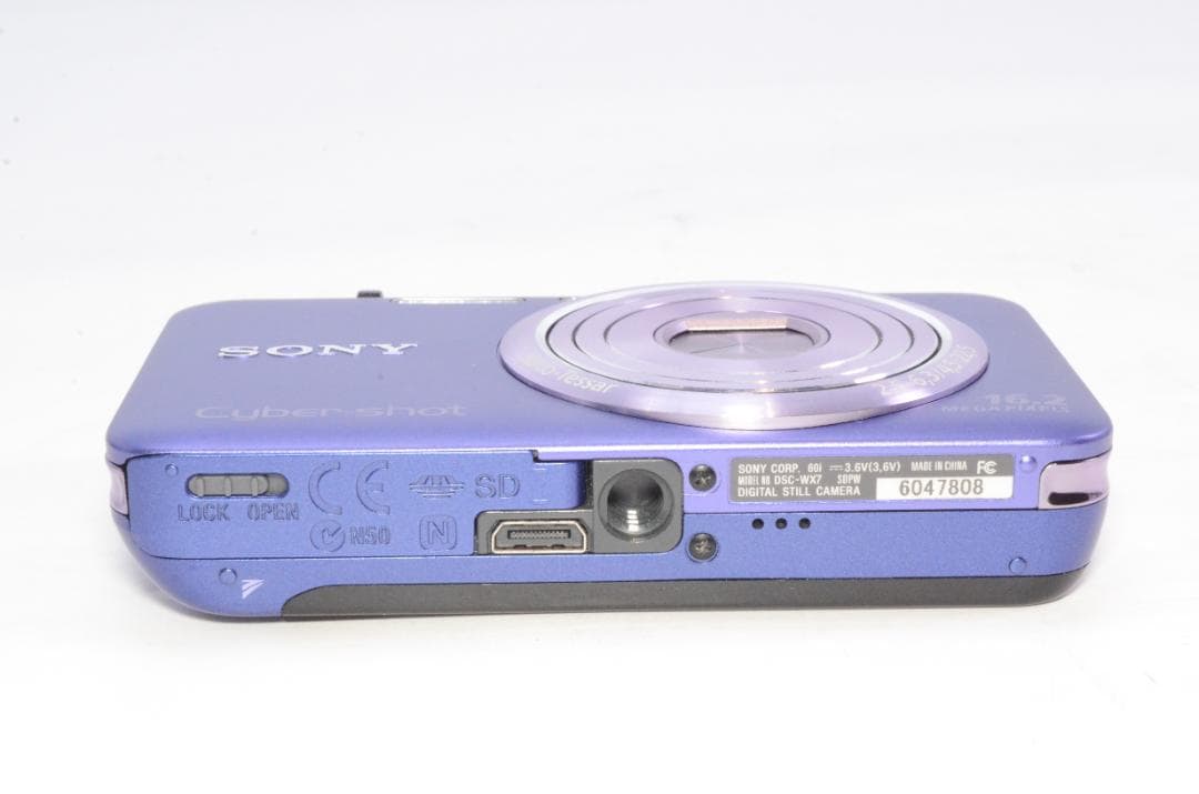◆美品・動作品◆SONY Cyber-shot DSC-WX7 パープル @41