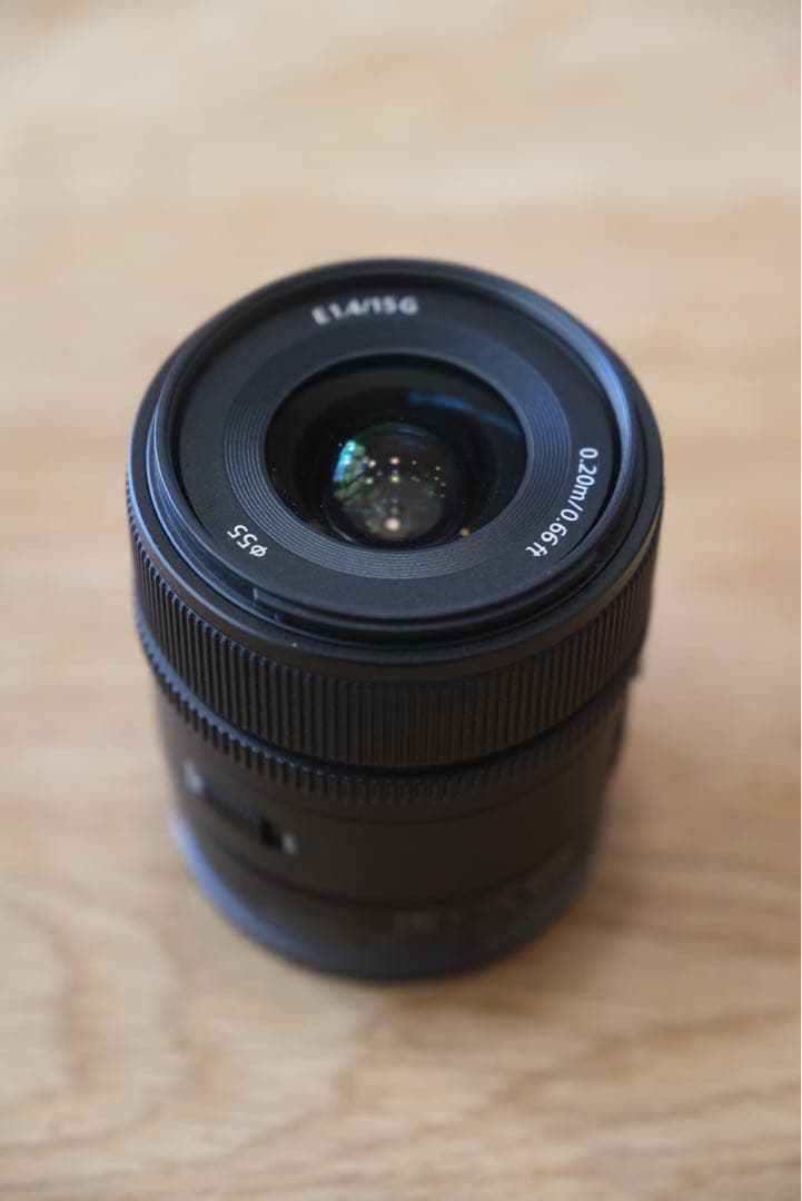 ソニー E 15mm F1.4 G [SEL15F14G]