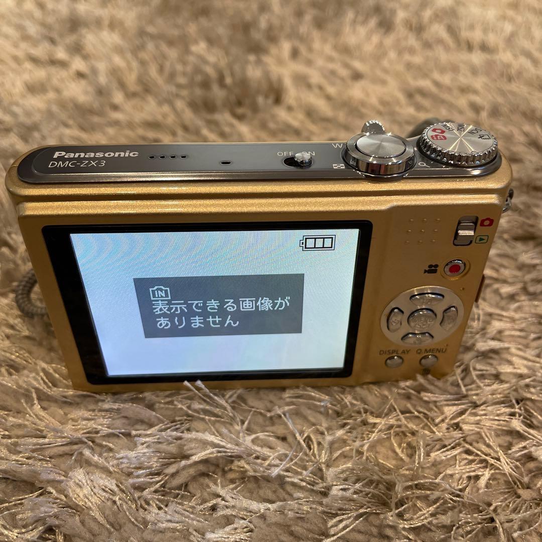 LUMIX 8X Panasonic DMC-ZX3 デジカメ　美品　動作確認済