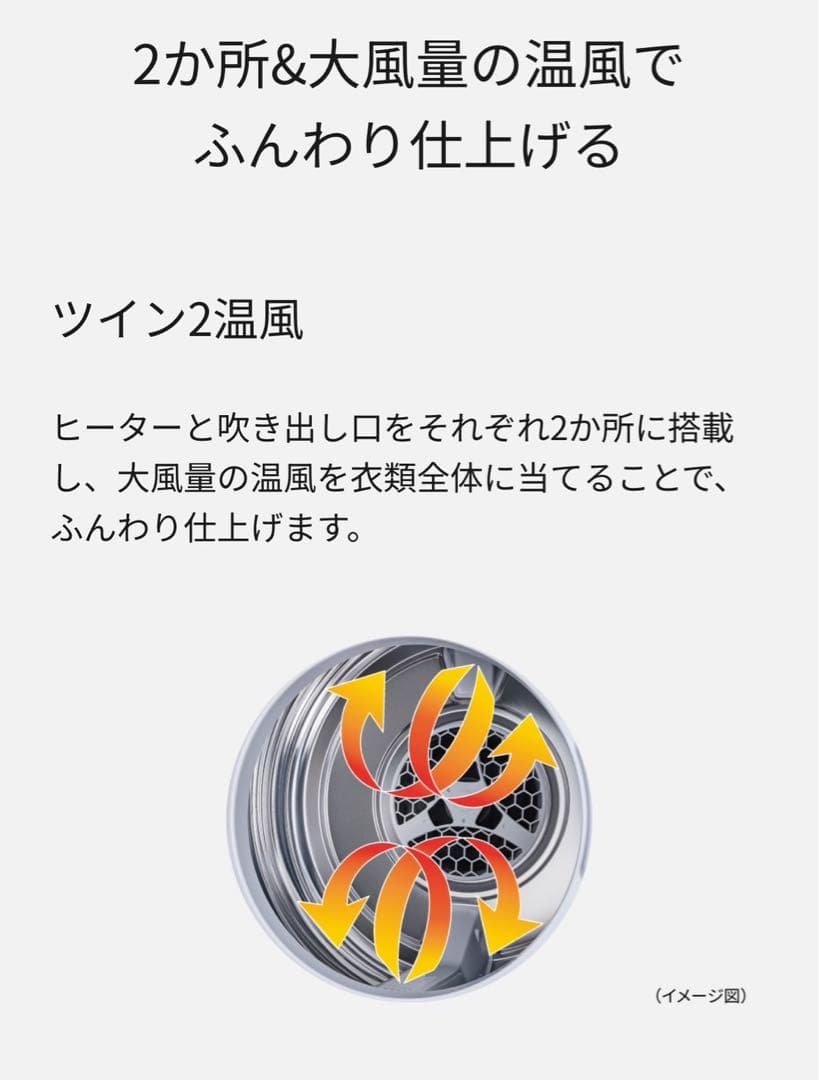 Panasonic NH-D605 衣類乾燥機 2023年製