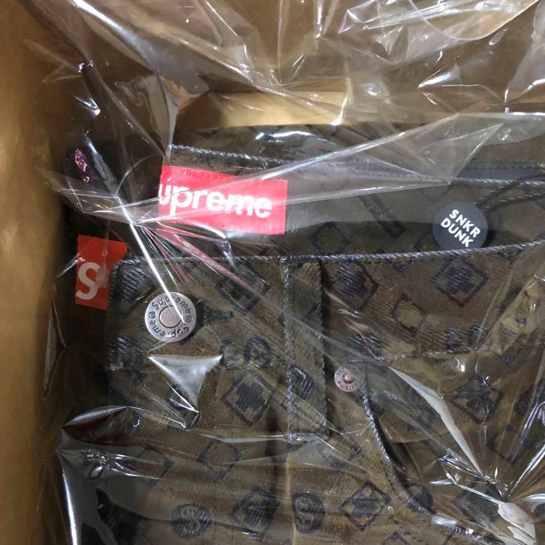 B*J様 Supreme Flocked Loose Fit Jean 30サイ