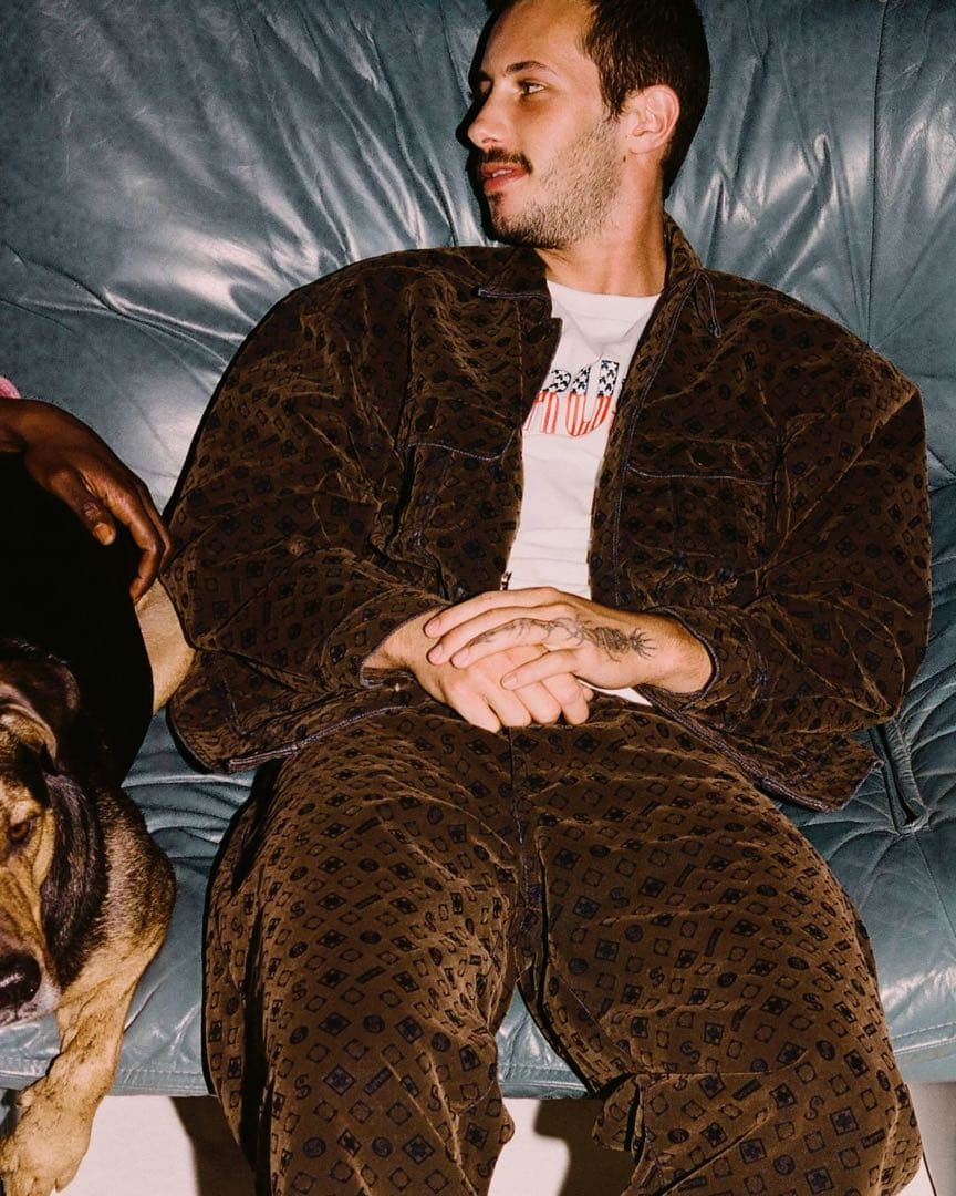 B*J様 Supreme Flocked Loose Fit Jean 30サイ