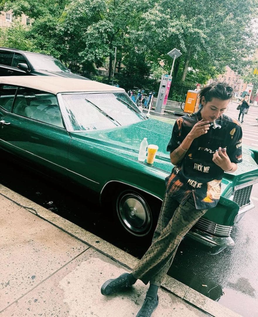 B*J様 Supreme Flocked Loose Fit Jean 30サイ