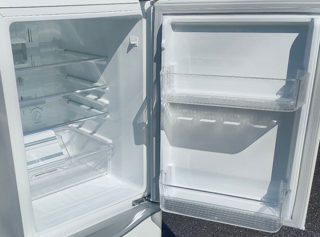 DAEWOO 150L 2ドア 冷蔵庫 DR-C15AR レトロ ホワイト 右開