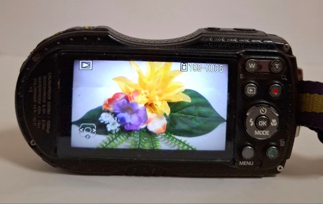 [準美品]ペンタックス PENTAX OPTIO WG-3 GPSデジタルカメラ