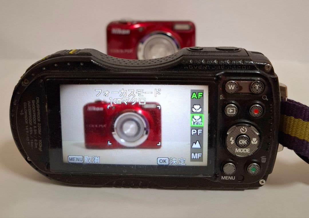 [準美品]ペンタックス PENTAX OPTIO WG-3 GPSデジタルカメラ