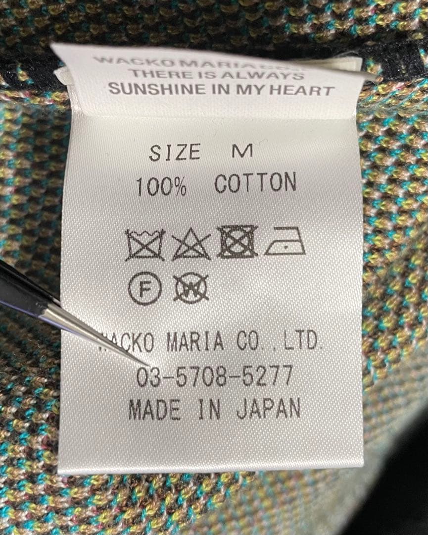 ワコマリア　ジャガード　ニット