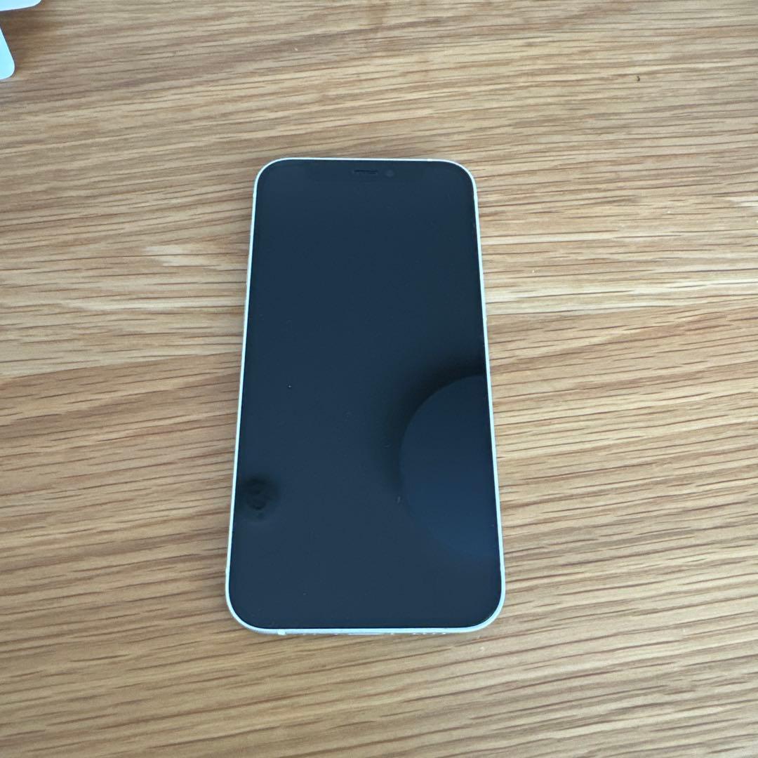 【美品】Apple iPhone 12 mini ホワイト 本体