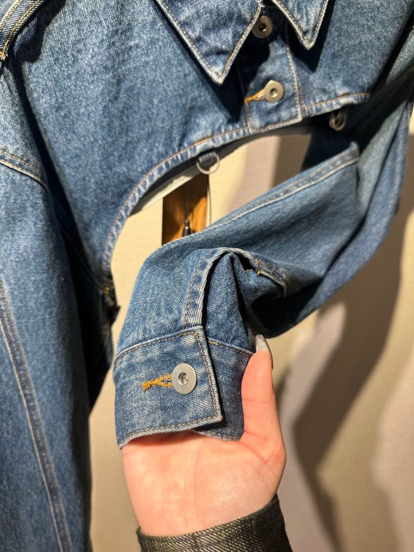 【最終値下げ】MAISON SPECIAL 2WAYビスチェデニムジャケット