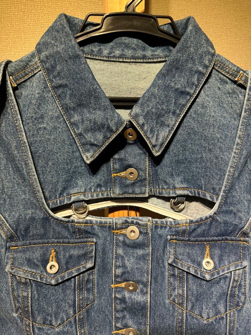 【最終値下げ】MAISON SPECIAL 2WAYビスチェデニムジャケット