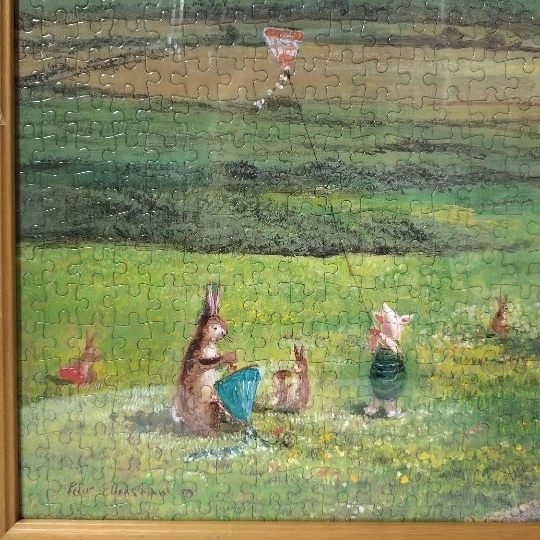 完成品　希少　クラシックプー　ジグソーパズル　1000ピース　くまのプーさん