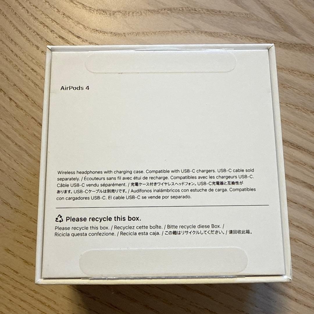 AirPods 4 Apple純正規品 新品未使用