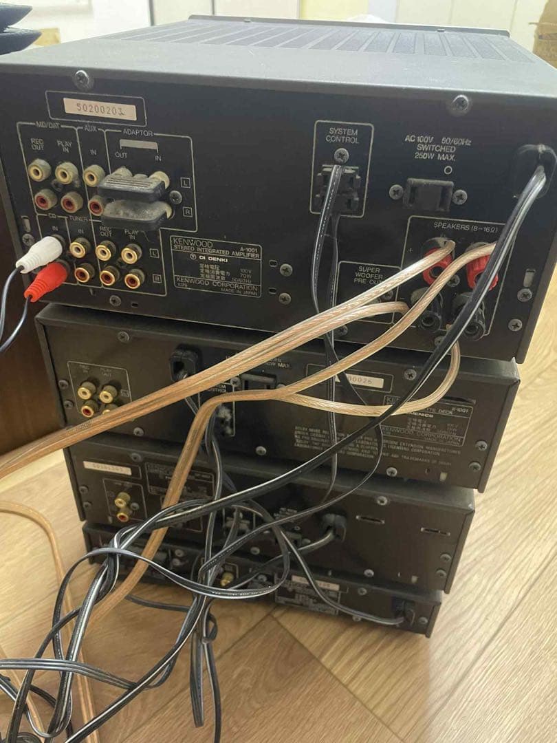 ラジオ・コンポ Kenwood x-1001