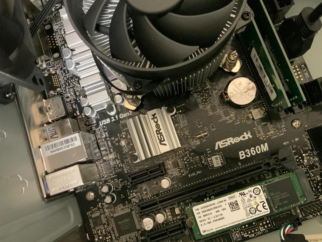 8コアCPU LM-iG700/i7-9700/SSD 256GB/2TB HD