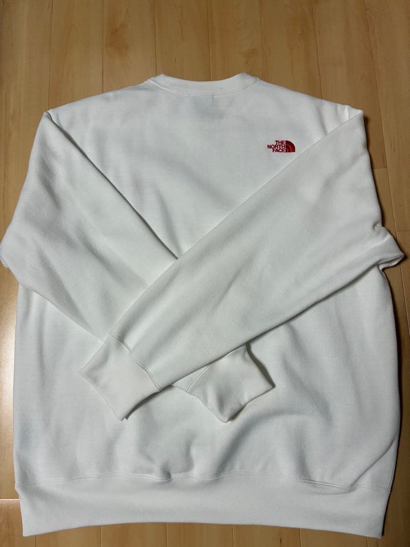 THE NORTH FACE ホワイト スウェット XL