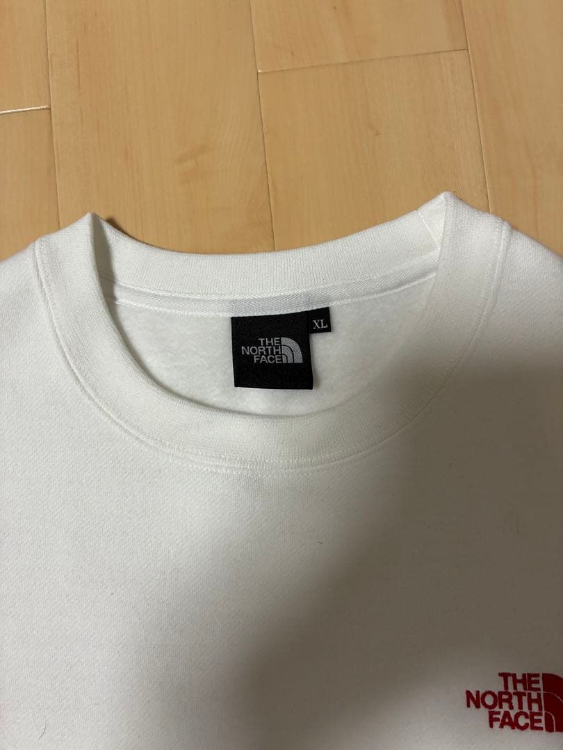 THE NORTH FACE ホワイト スウェット XL