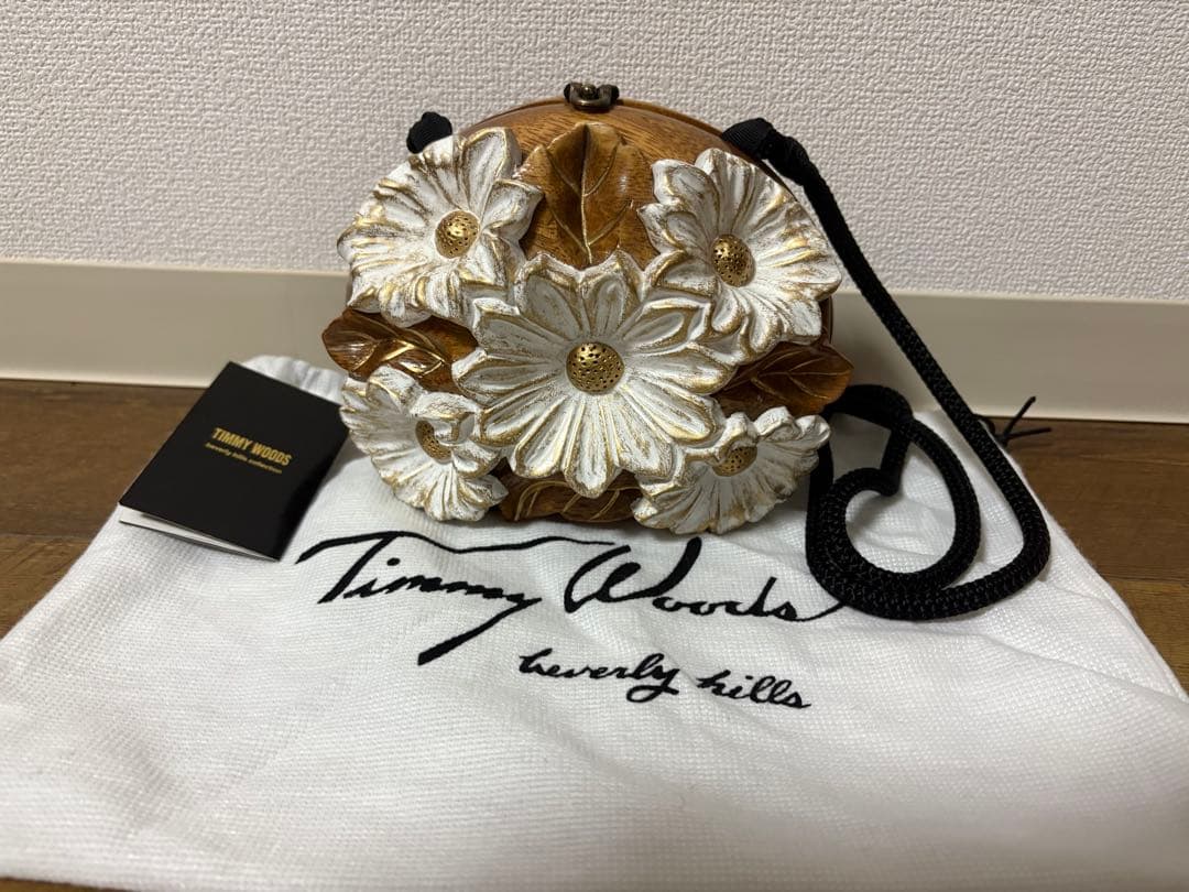 Timmy Woods ティミーウッズ ショルダーバッグ　木製
