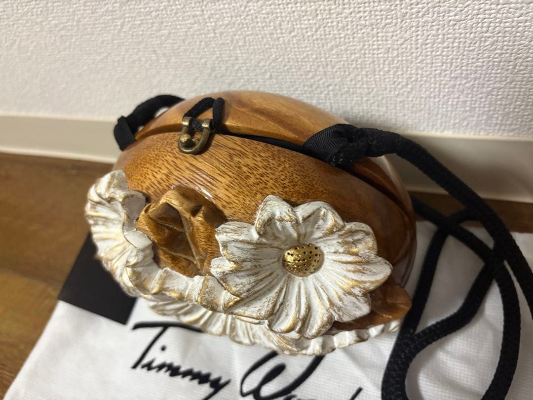 Timmy Woods ティミーウッズ ショルダーバッグ　木製