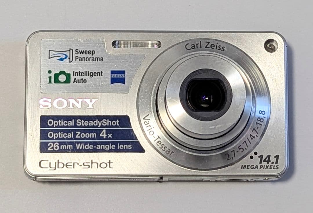 SONY Cyber-shot DSC-W350 デジタルカメラ 動作品 ソニー