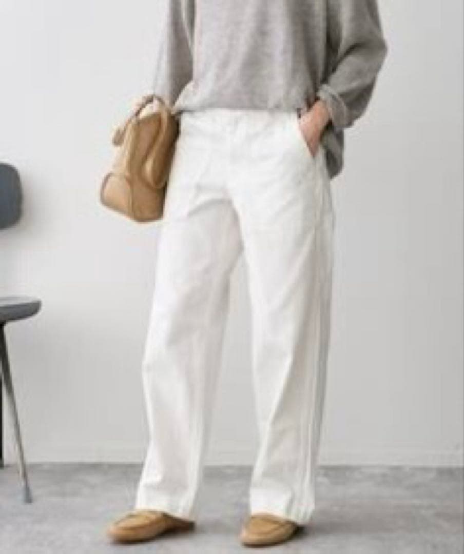 【美品】スピックアンドスパン　ルーズベイカーパンツ　サイズ36