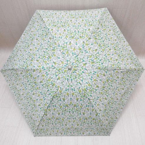 マッキントッシュ 晴雨兼用傘 折りたたみ傘 スノーブルガーデン グリーン
