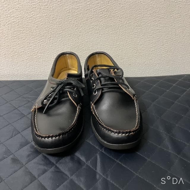 【未使用】Quoddy Trail Moccasin デッキシューズ（プー92）