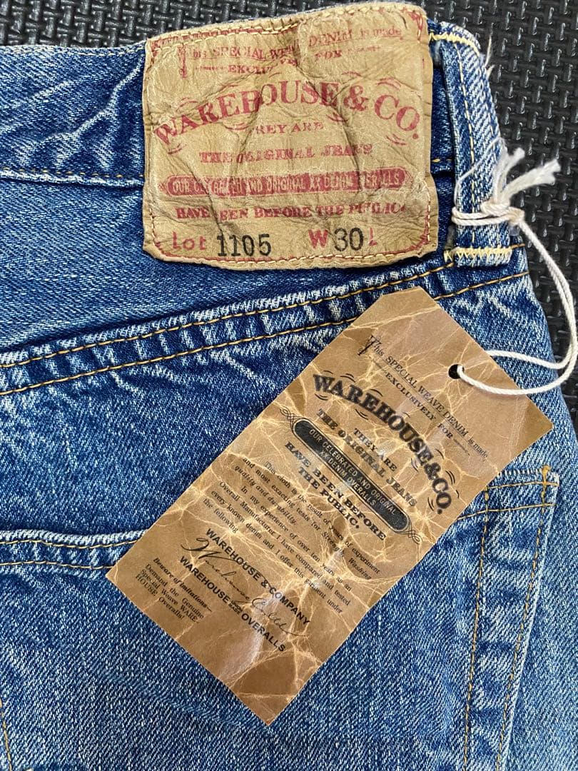 WAREHOUSE & CO. 2ND-HAND 1105 W30 デニムパンツ