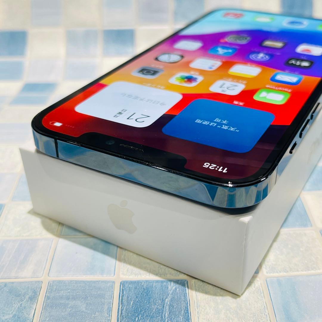 SIMフリー iPhone12ProMAX 256GB パシフィックブルー