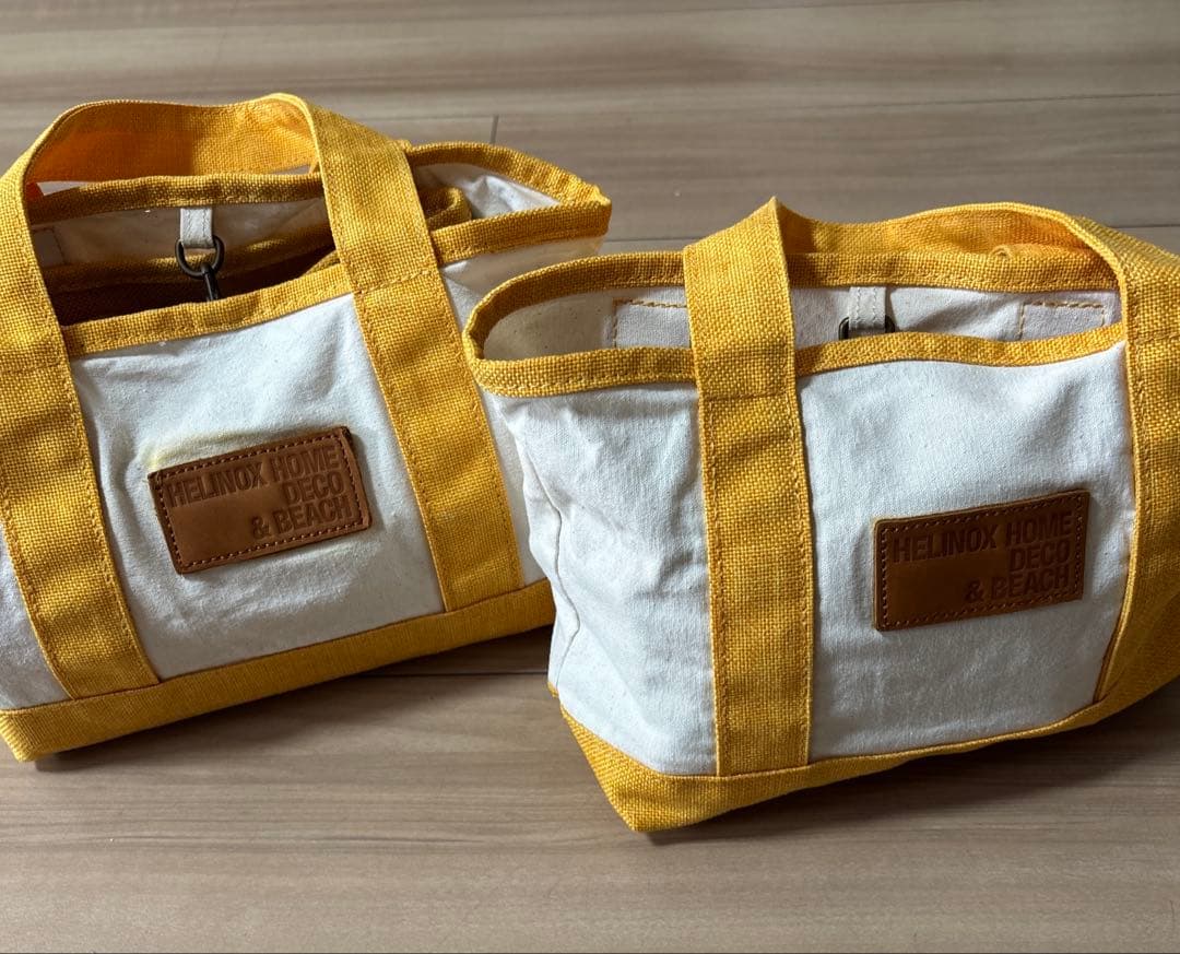 ヘリノックス チェアホームミニ キッズチェア 2脚セット 廃盤 シトラスイエロー