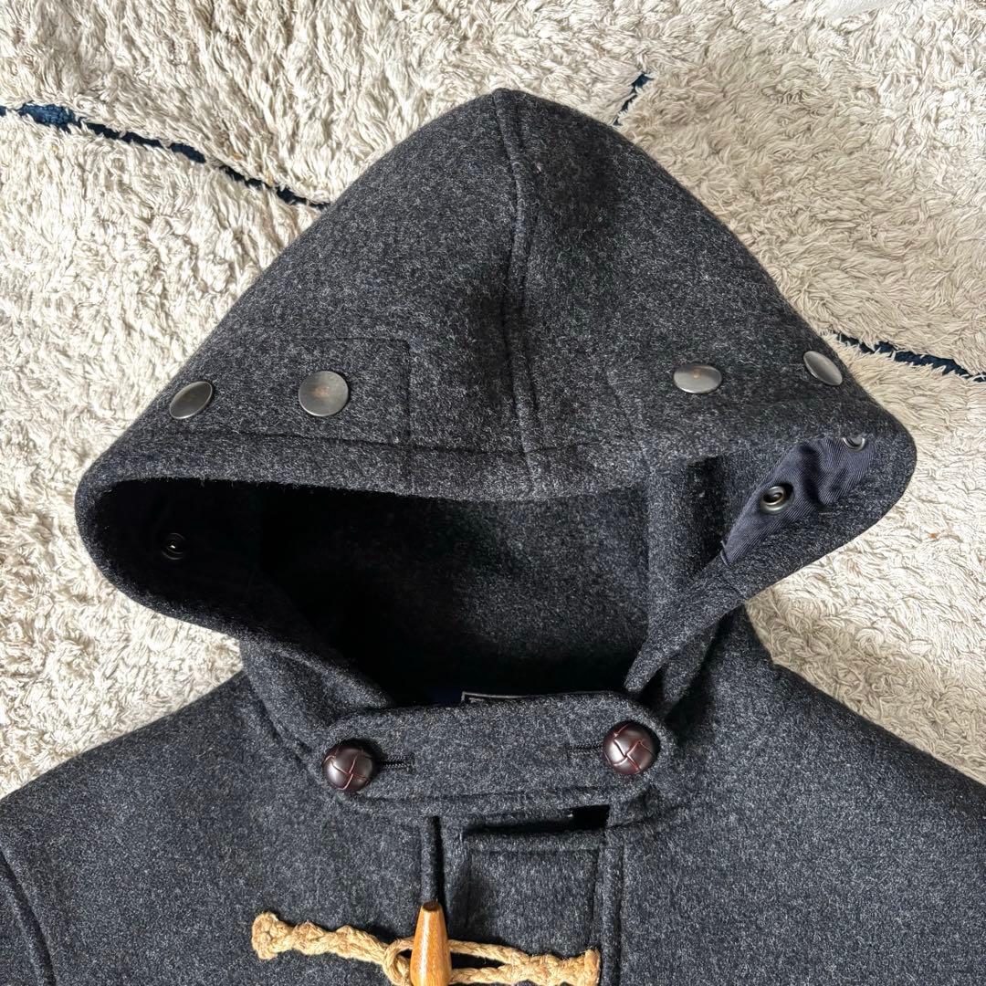 【美品✨】ポロラルフローレン　ダッフルコート　フード　くるみボタン　三角タグ　M