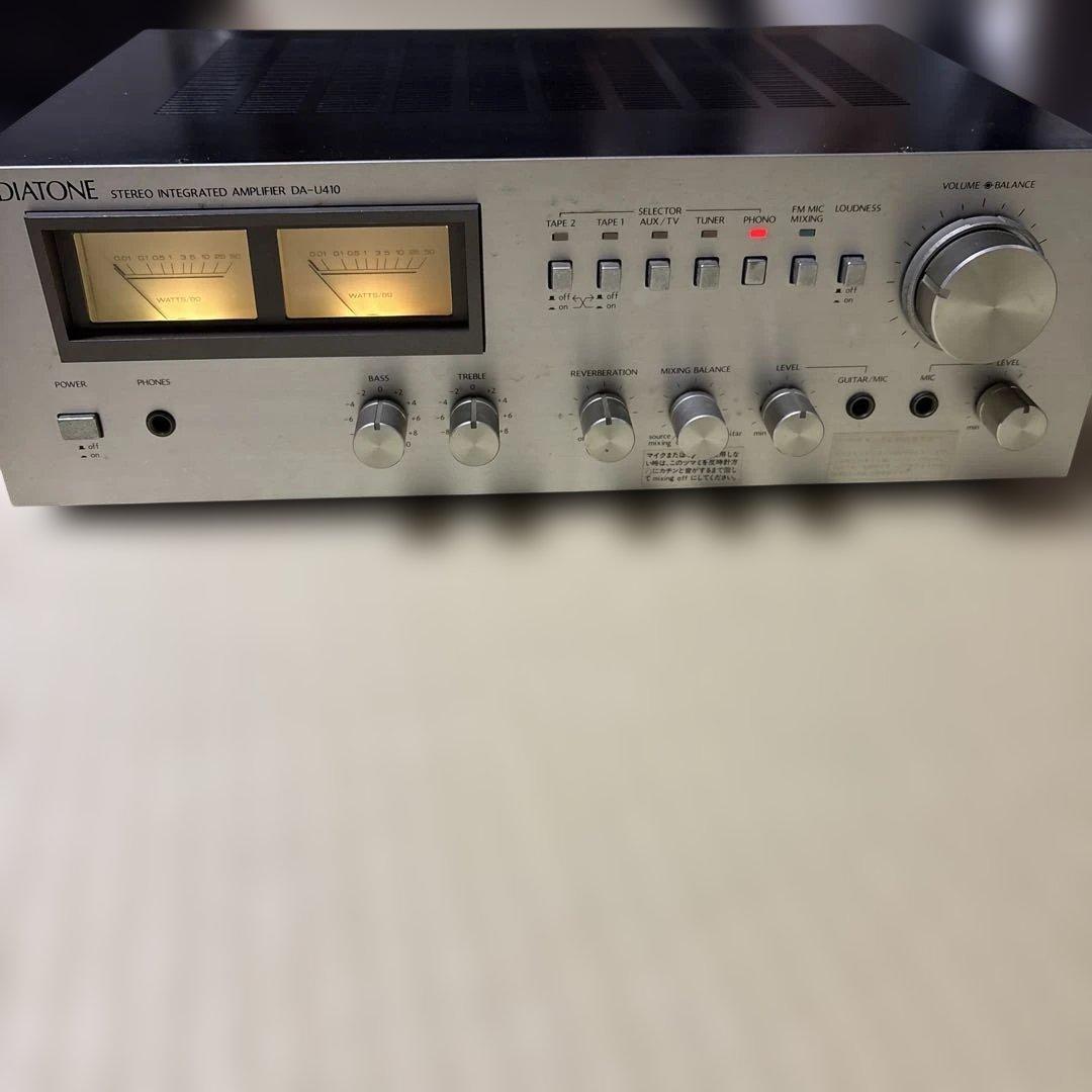 プリメインアンプ　ダイヤトーンDA-U410 音出し確認済み！