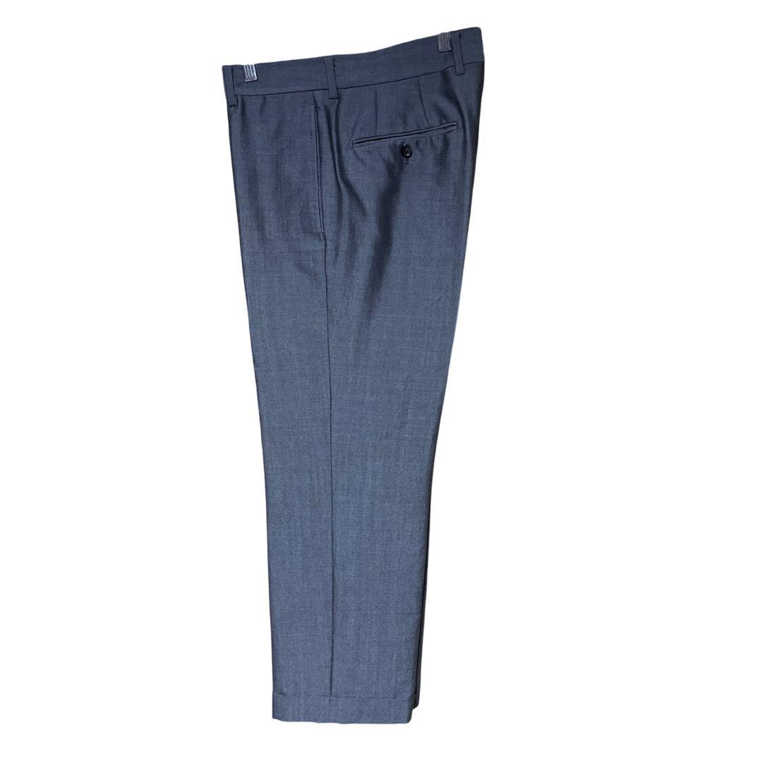 パンツ WACKO MARIA PLEATED TROUSERS DORMEUIL