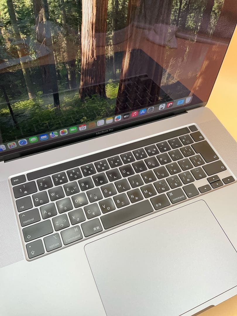 【美品】Macbook Pro 2019 16インチ i7 16GB / 1TB