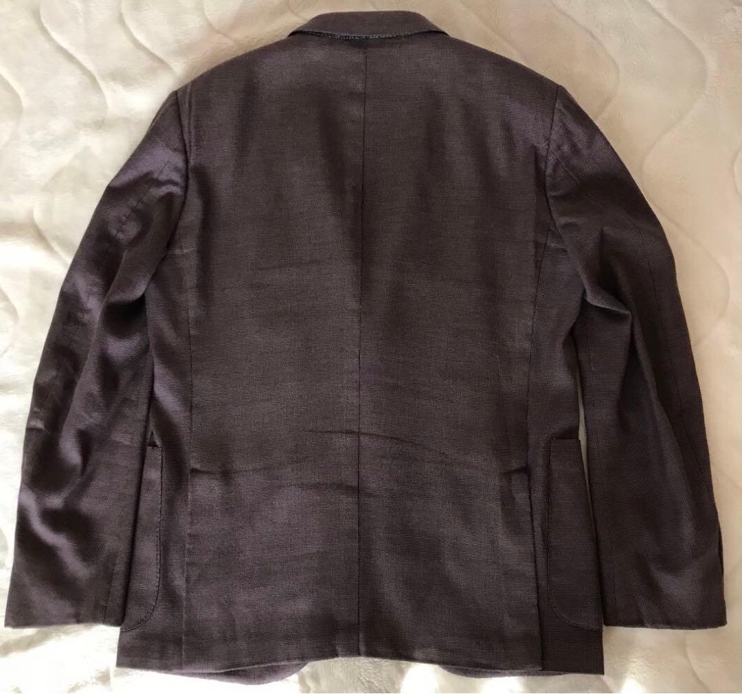 タイムセール　エルメネジルドゼニア　ブラウンジャケット　48 L