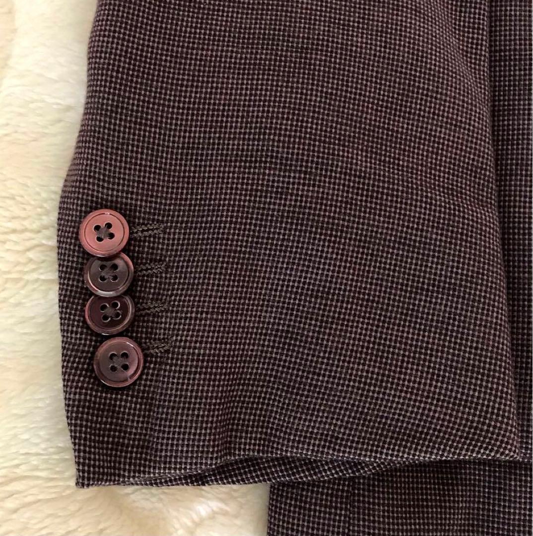 タイムセール　エルメネジルドゼニア　ブラウンジャケット　48 L