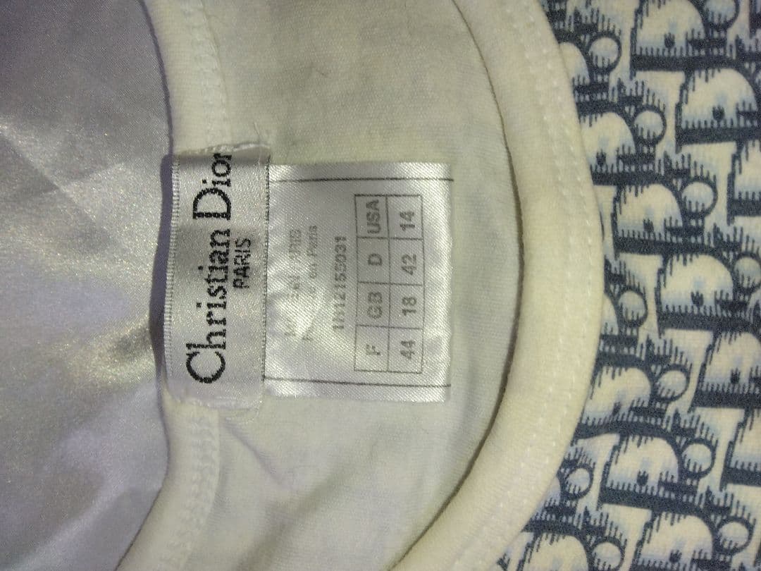 クリスチャンディオールTシャツSサイズトロッター柄