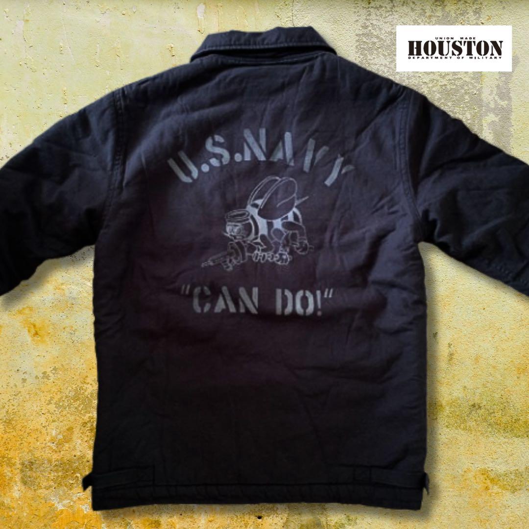 『人気cool◎』HOUSTON(ヒューストン)USN A-2デッキジャケット